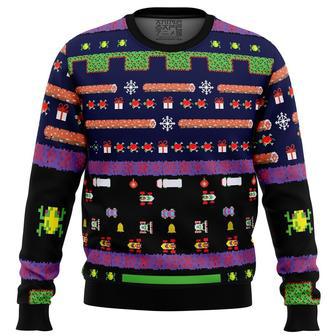 Frogger Ugly Christmas Sweater, Ugly Christmas Sweater For Men Women, ShopKetharses Shop | Favorety