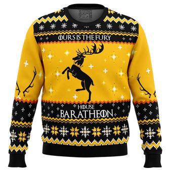 Game of Thrones House Baratheon Ugly Christmas Sweater, Ugly Christmas Sweater For Men Women | Favorety DE