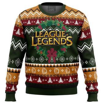 Game on Christmas League of Legends Ugly Christmas Sweater, Ugly Christmas Sweater For Men Women | Favorety DE