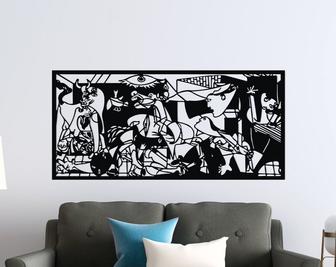 Guernica Metal Wall Art , Large Metal Wall Art , Housewarming gift, Metal Wall Decor - Thegiftio