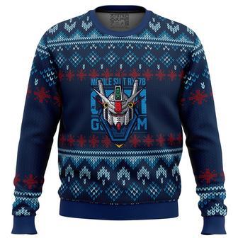 Gundam Ugly Christmas Sweater, Ugly Christmas Sweater For Men Women, ShopKetharses Shop | Favorety