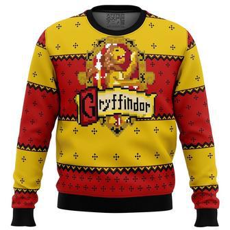 Harry Potter Gryffindor Ugly Christmas Sweater, Ugly Christmas Sweater For Men Women | Favorety AU