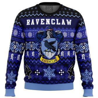 Harry Potter Ravenclaw House Ugly Christmas Sweater, Ugly Christmas Sweater For Men Women | Favorety CA