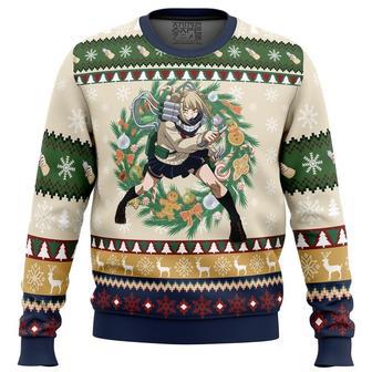 Himiko Tora Christmas My Hero Academia Ugly Christmas Sweater, Ugly Christmas Sweater For Men Women | Favorety