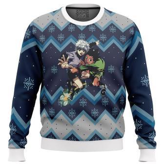 Hunter X Hunter Gon and Killua Ugly Christmas Sweater, Ugly Christmas Sweater For Men Women | Favorety UK