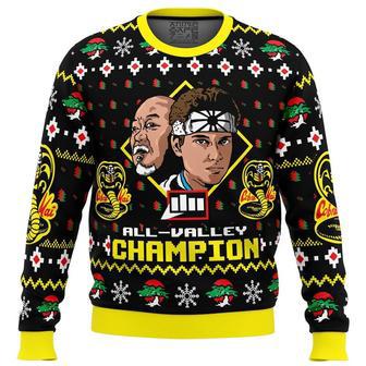 Karate Kid Christmas Ugly Christmas Sweater, Ugly Christmas Sweater For Men Women, ShopKetharses Shop | Favorety