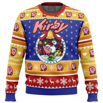 Kirby Ugly Sweater, Kirby Ugly Christmas Sweatshirt, Kirby Game Christmas Sweater, Kirby Video Game Sweatshirt | Favorety CA