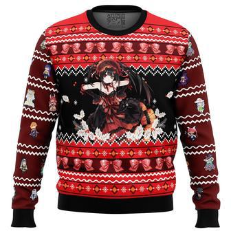 Kurumi Tokisaki Date A Live Ugly Christmas Sweater, Ugly Christmas Sweater For Men Women | Favorety