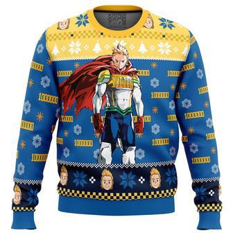 Lemillion Christmas My Hero Academia Ugly Christmas Sweater, Ugly Christmas Sweater For Men Women | Favorety