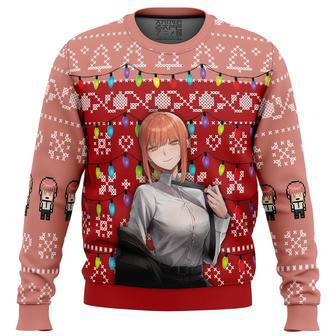 Makima Chainsaw Man Ugly Christmas Sweater, Ugly Christmas Sweater For Men Women, ShopKetharses Shop | Favorety CA