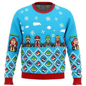 Mario Kart Ugly Christmas Sweater, Ugly Christmas Sweater For Men Women, ShopKetharses Shop | Favorety CA