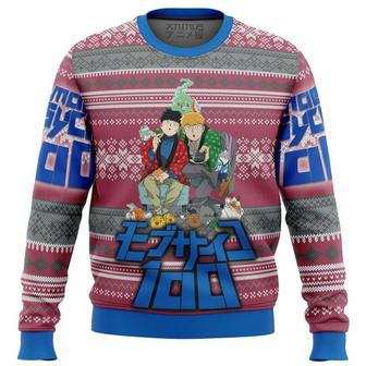 Mob Psycho 100 Alt Ugly Christmas Sweater, Ugly Christmas Sweater For Men Women, ShopKetharses Shop | Favorety