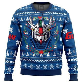 Mobile Suit RX 78 Gundam Ugly Christmas Sweater, Ugly Christmas Sweater For Men Women | Favorety UK