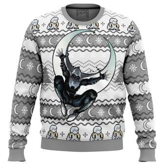 Moon Knight Ugly Christmas Sweater, Ugly Christmas Sweater For Men Women, ShopKetharses Shop | Favorety