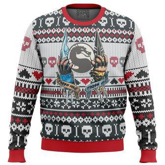 Mortal Kombat Finish Him Ugly Christmas Sweater, Ugly Christmas Sweater For Men Women | Favorety CA