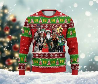 My Hero Academia Xmas Ugly Xmas Sweater, Boku No Holiday All Over Print Sweatshirt | Favorety CA