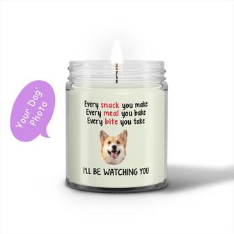 Custom Every Snack You Make Photo Candle | Custom Photo | Gifts For Mothers Day | Personalized Dog Mom Candle | Seseable CA
