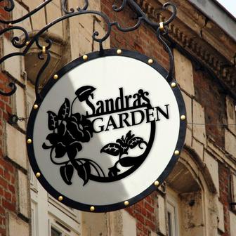 Personalized Garden Metal Sign , Custom Metal Garden Decor, Outdoor Sign, Housewarming - Thegiftio UK