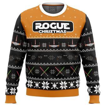 Rogue Christmas Star Wars Ugly Christmas Sweater, Ugly Christmas Sweater For Men Women | Favorety AU