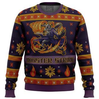 Shishio Makoto Monster Strike Rurouni Kenshin Samurai X Ugly Christmas Sweater, Ugly Christmas Sweater For Men Women | Favorety DE