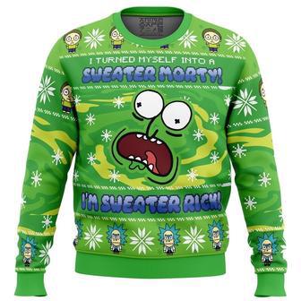 Sweater Rick Rick and Morty Ugly Christmas Sweater, Ugly Christmas Sweater For Men Women | Favorety AU