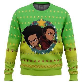 The Boondocks Ugly Christmas Sweater, Ugly Christmas Sweater For Men Women, ShopKetharses Shop | Favorety