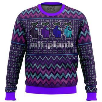 The Cult of Plants Among Us Ugly Christmas Sweater, Ugly Christmas Sweater For Men Women | Favorety AU