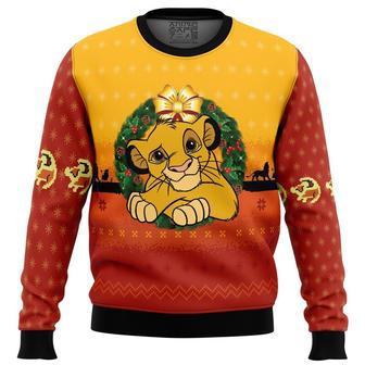 The Lion King Ugly Christmas Sweater, Ugly Christmas Sweater For Men Women, ShopKetharses Shop | Favorety