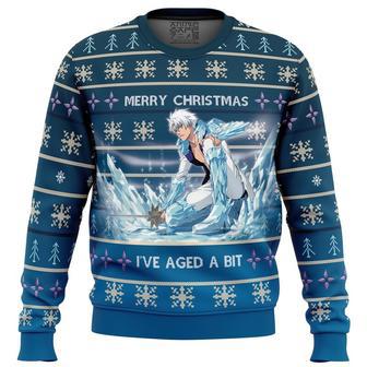 Toshiro Hitsugaya Bleach Thousand-Year Blood War Ugly Christmas Sweater, Ugly Christmas Sweater For Men Women | Favorety DE