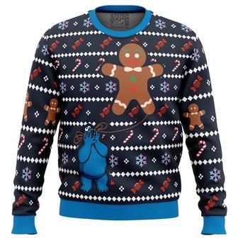 Ugly Cookie! Cookie Monster Ugly Christmas Sweater, Ugly Christmas Sweater For Men Women | Favorety AU