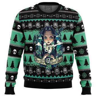 Wednesday Addams Ugly Christmas Sweater, Ugly Christmas Sweater For Men Women, ShopKetharses Shop | Favorety UK