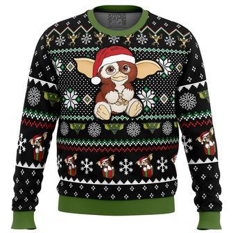 A Christmas Present Gremlins Ugly Christmas Sweater, Ugly Christmas Sweater For Men Women | Favorety