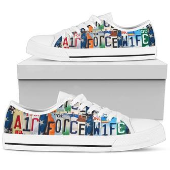Air Force Wife Low Top Shoes - Monsterry UK