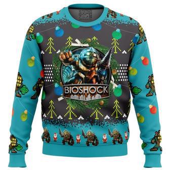 Big Daddy Bioshock v2 Ugly Christmas Sweater, Ugly Christmas Sweater For Men Women | Favorety CA