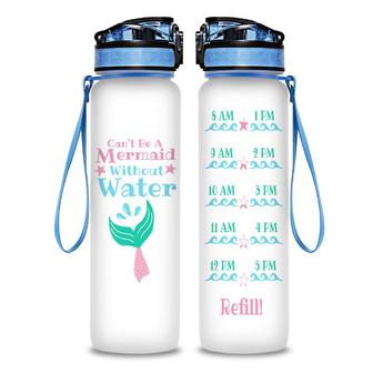 Cant Be A Mermaid Without Water Hydro Tracking Bottle | Seseable CA