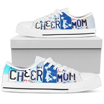 Cheer Mom Low Top Shoes - Monsterry