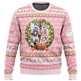 Christmas Magic Puella Magi Madoka Magica Ugly Christmas Sweater, Ugly Christmas Sweater For Men Women | Favorety AU