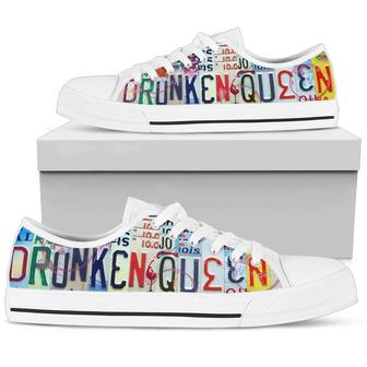 Drunken Queen Low Top Shoes - Monsterry