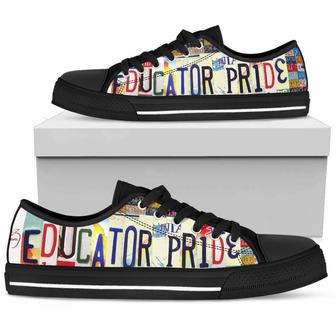Educator Pride Low Top Shoes - Monsterry AU