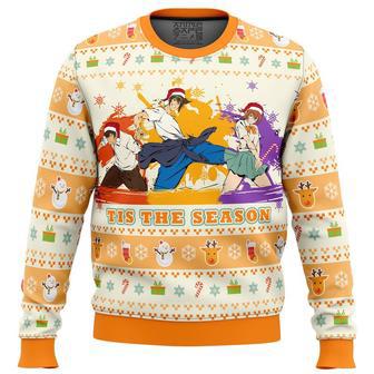 God of High School Tis the Season Ugly Christmas Sweater, Ugly Christmas Sweater For Men Women | Favorety AU