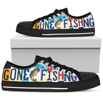 Gone Fishing Low Top Shoe - Monsterry