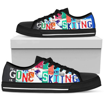 Gone Skiing Low - Monsterry