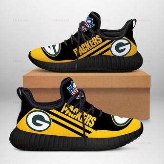 Green Bay Reze Shoes Packers Shape Reze Shoe Reze Shoes Canvas Shoes Running Shoes | Favorety