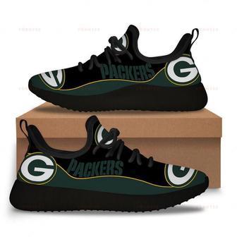 Green Bay Reze Shoes Packers Wave Reze Shoe Reze Shoes Canvas Shoes Running Shoes | Favorety DE