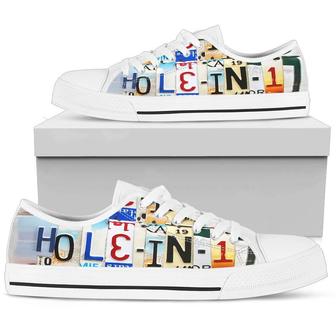 Hole In 1 Low Top Shoes - Monsterry