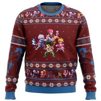 Hunter X Hunter Sprites Ugly Christmas Sweater, Ugly Christmas Sweater For Men Women | Favorety UK