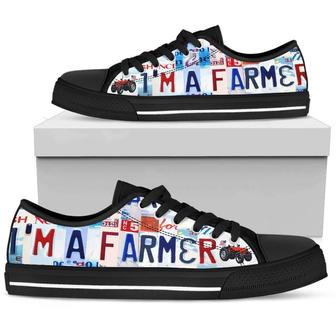 I Am A Farmer Low Top Shoes - Monsterry