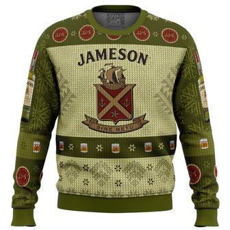 Jameson Irish Whiskey Ugly Christmas Sweater, Ugly Christmas Sweater For Men Women | Favorety DE