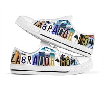 Labrador Mom Low Top Shoes - Monsterry