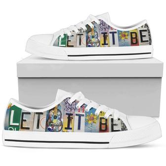 Let It Be Low Top Shoes - Monsterry UK